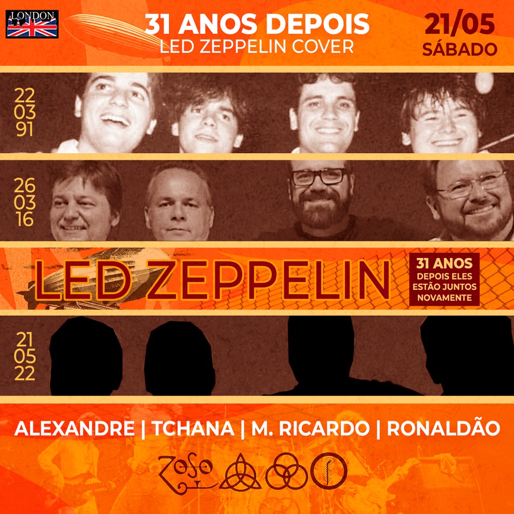 Read more about the article Led Zeppelin cover ( 31 anos depois )- 21/05