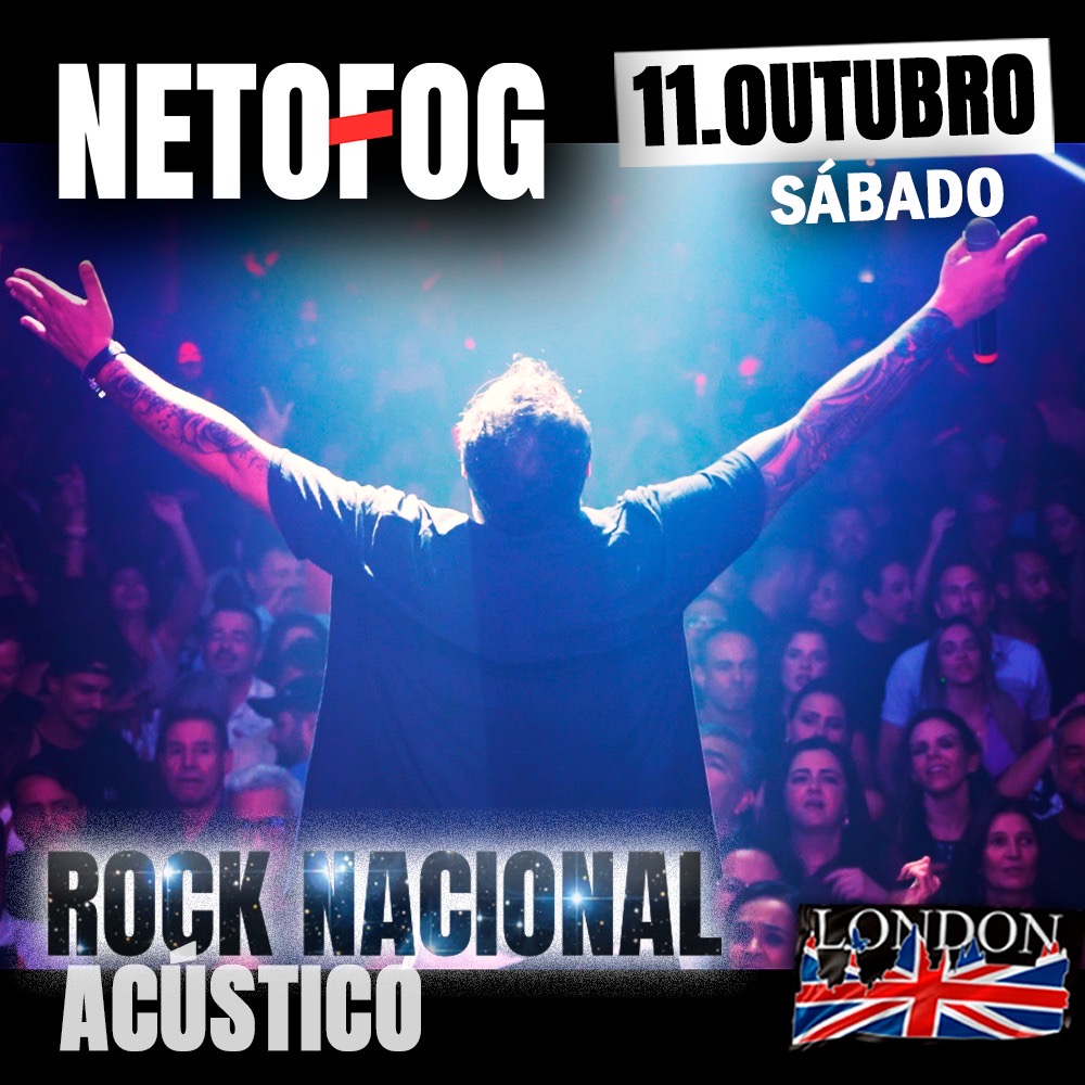 Read more about the article Neto Fog – Rock Nacional- 11/10/25 – Sábado
