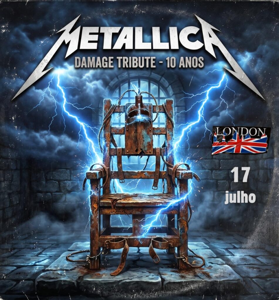 Read more about the article Metallica Damage tribute 10 anos – 17/07/2026
