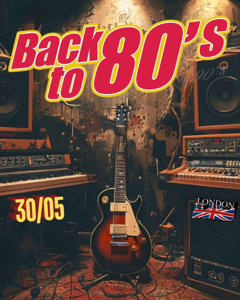 Read more about the article Festa Back to 80 – 30/05/26 – Sábado