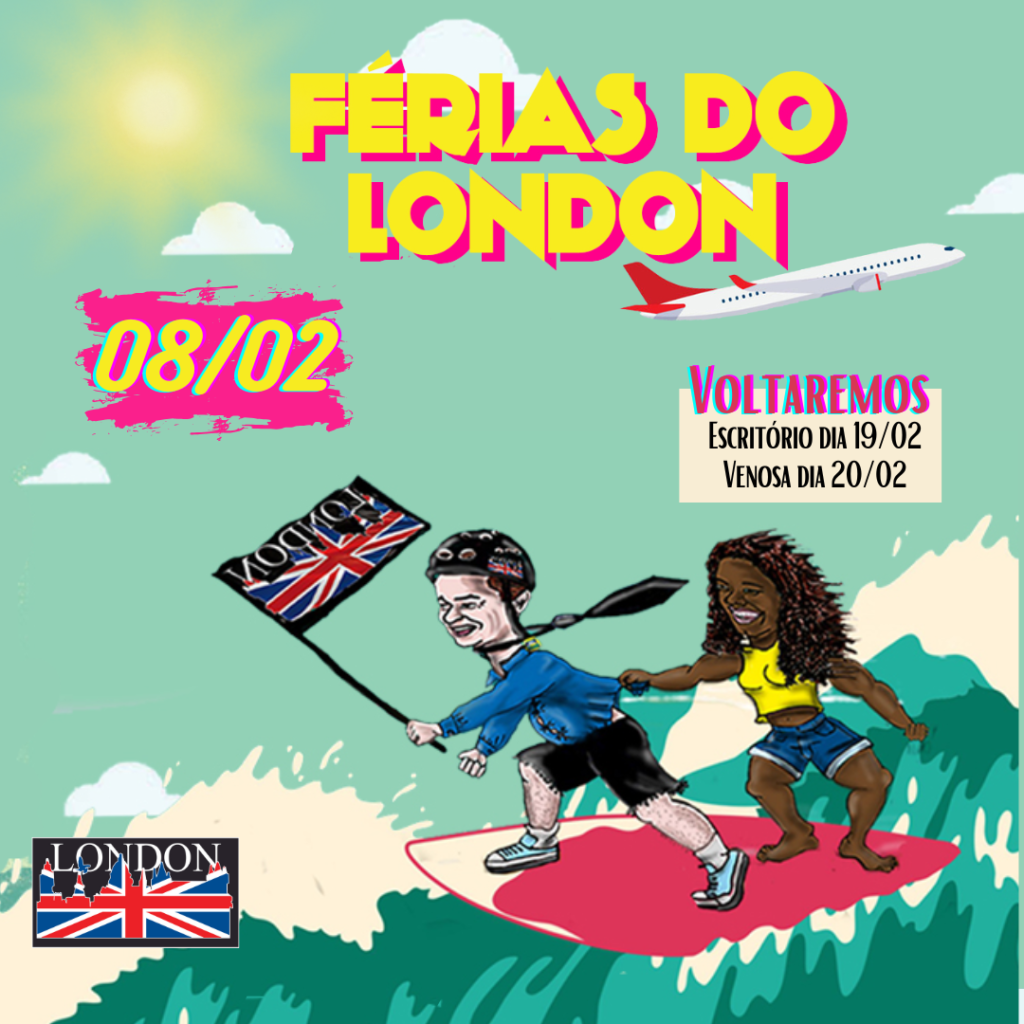 Read more about the article Férias London Pub – 08/02/2026 – 19/02/2026