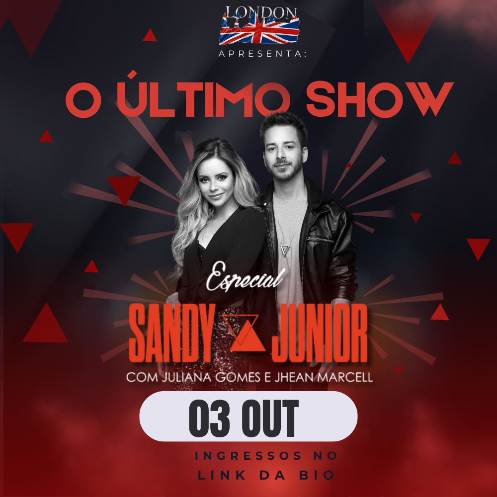 Read more about the article O ultimo show- Sandy e Junior por Juliana Gomes e Jhean Marcel –