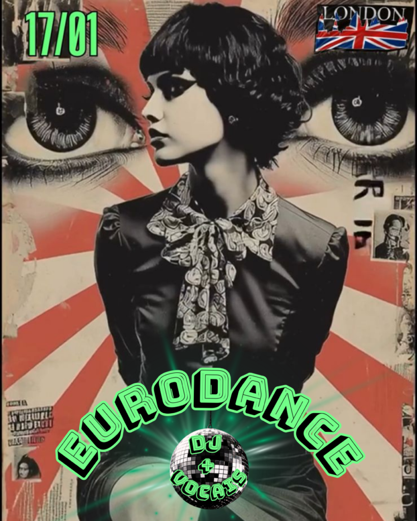 Read more about the article Festa Eurodance – O melhor das pistas das décadas de 80 e 90 Com Dj e Vocais  -17/01/25